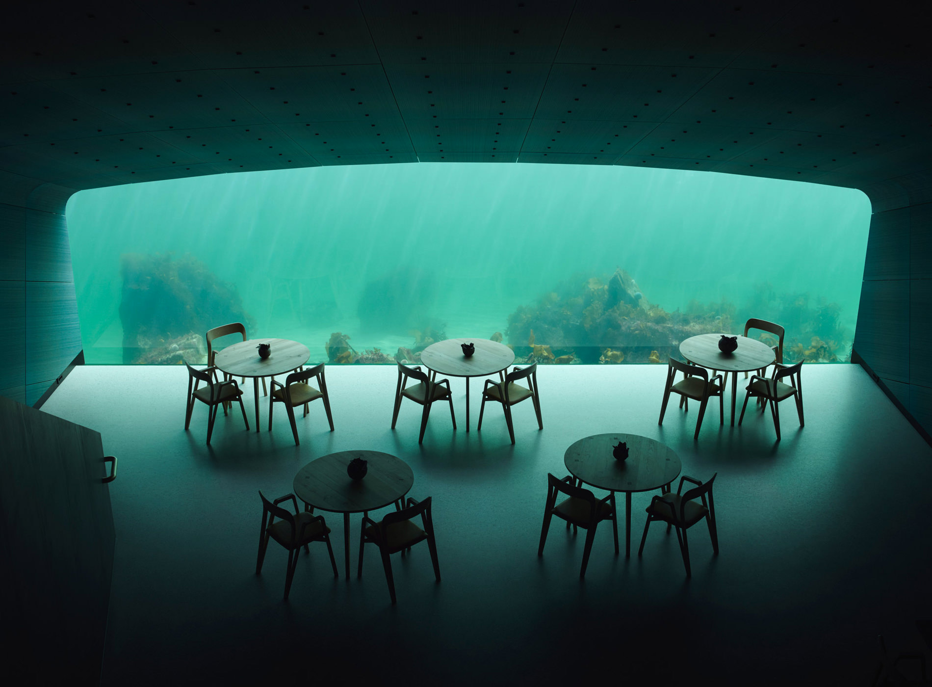 Norvège Restaurant Under Sous La Mer