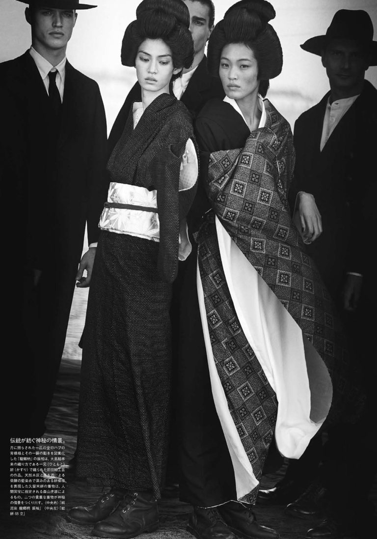 Culture Of The Kimono Peter Lindbergh Photography