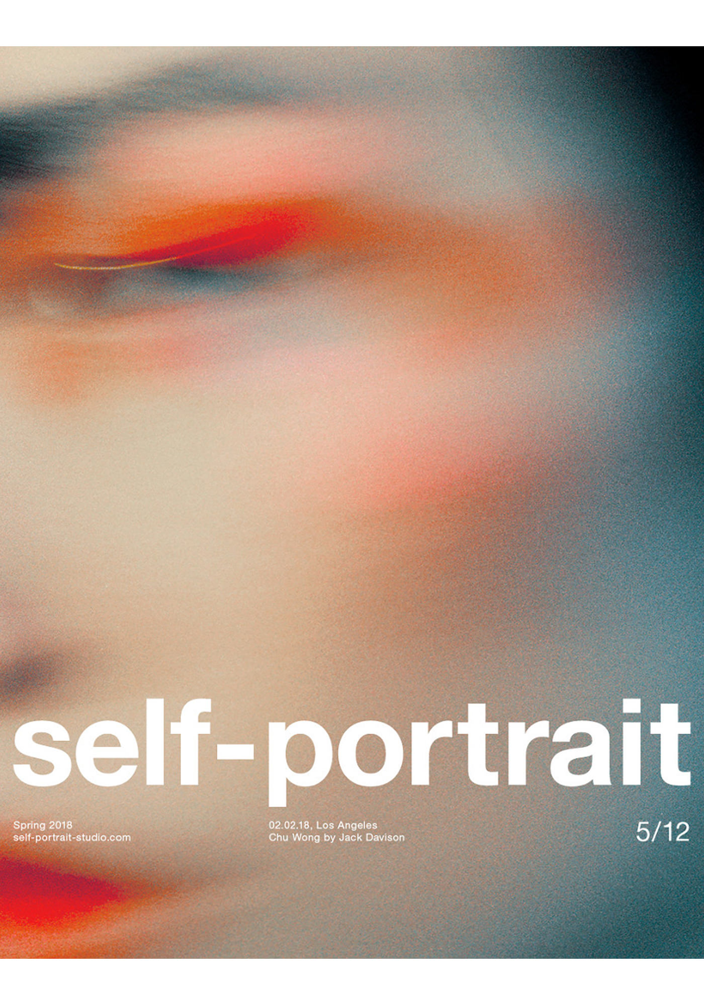 Jack Davison Photographie Magazine Cover Self-Portrait Couleur