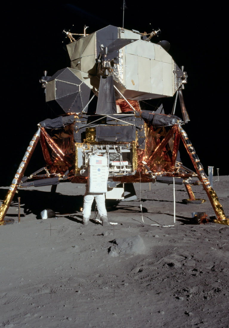 Apollo 11 Atterissage Lune Edwin Aldrin Module Eagle