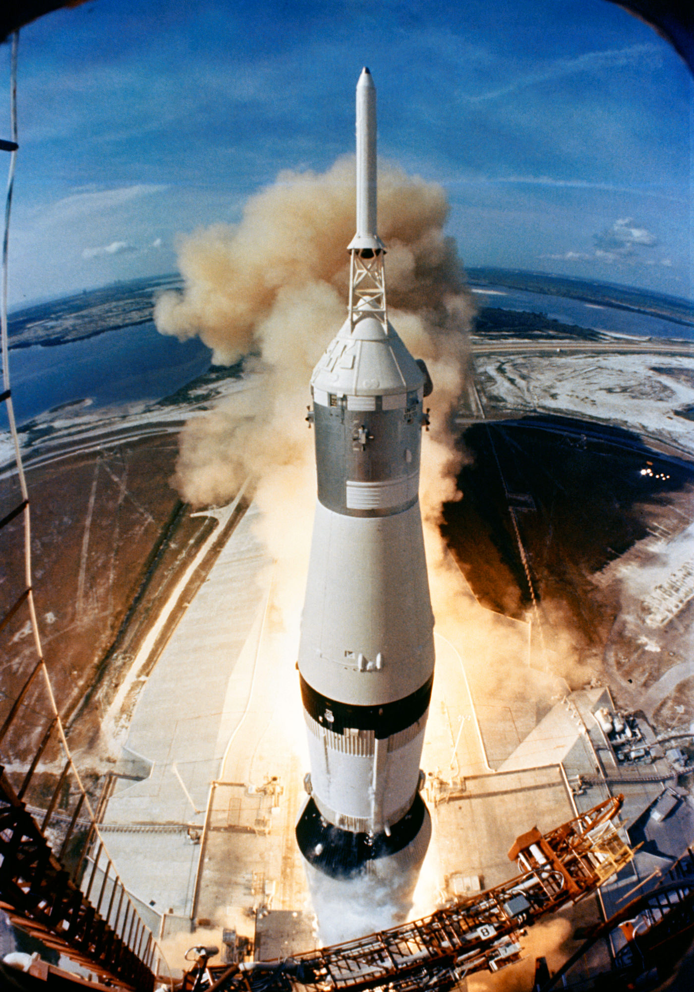 Apollo 11 Fusee Saturn Kennedy Space Center
