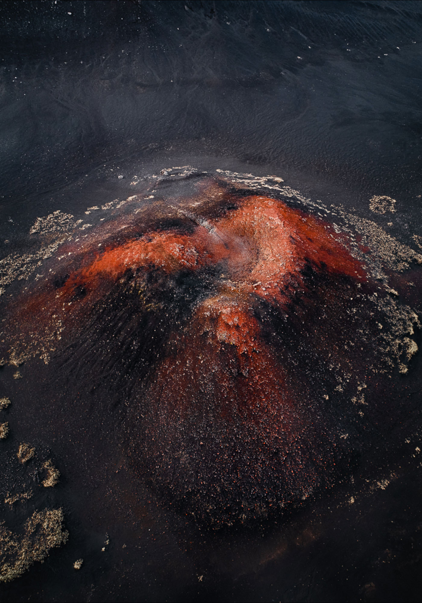 Series Tom Hegen Photographie Aérienne The Crater Series