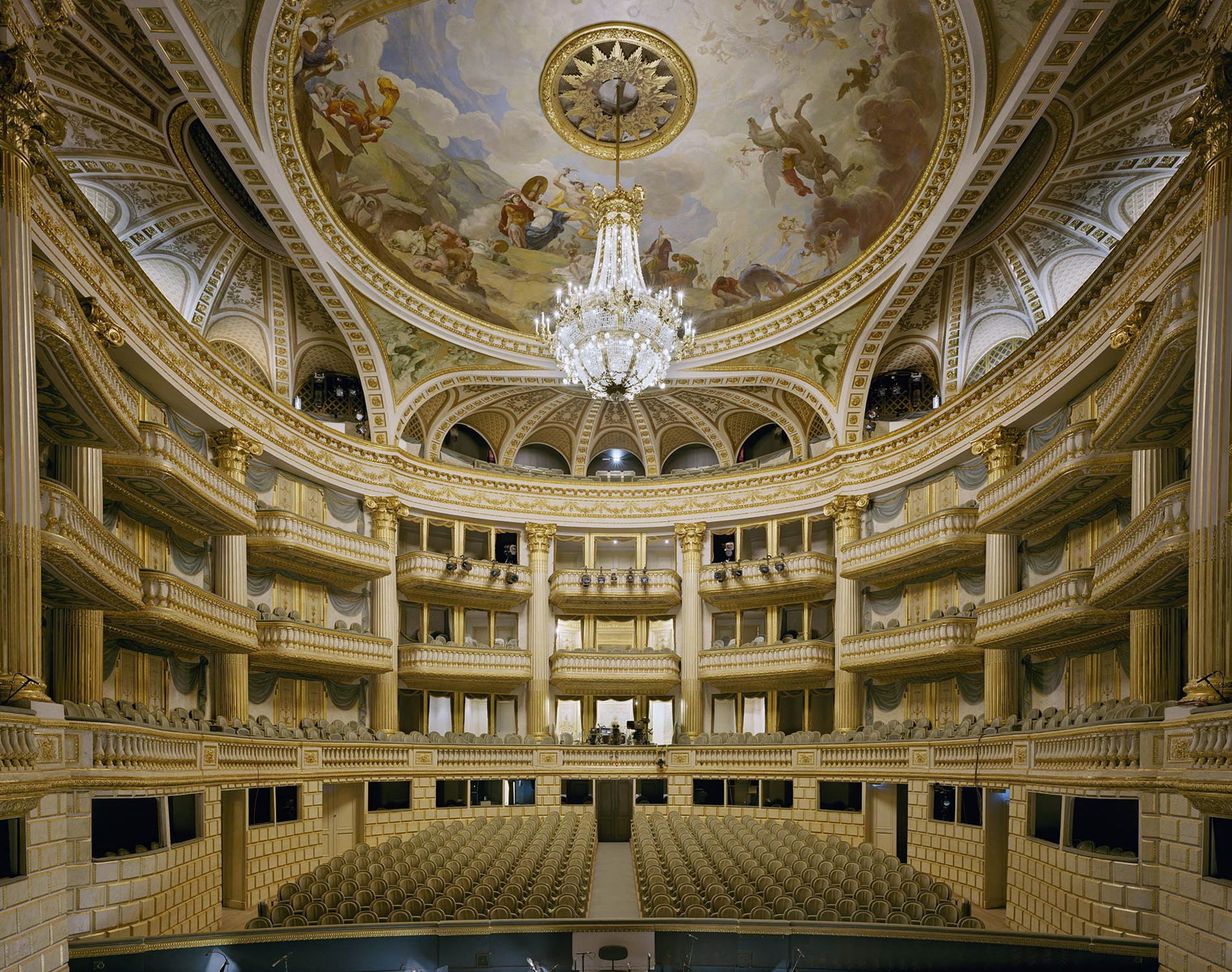 David Leventi Serie Photographie Opera Grand Théâtre Bordeaux France 2014