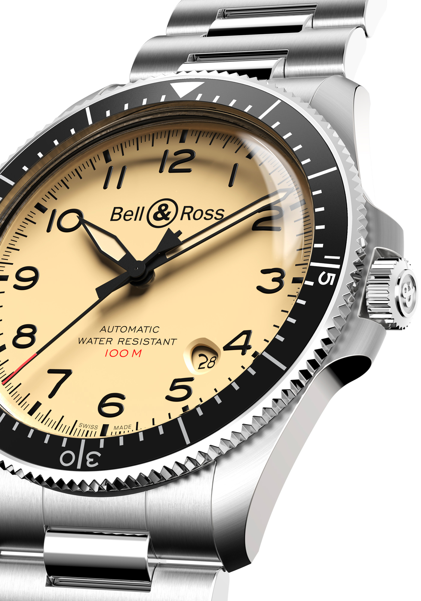 Montre Bell & Ross Collection BR V2 92 Military Beige (Nato)