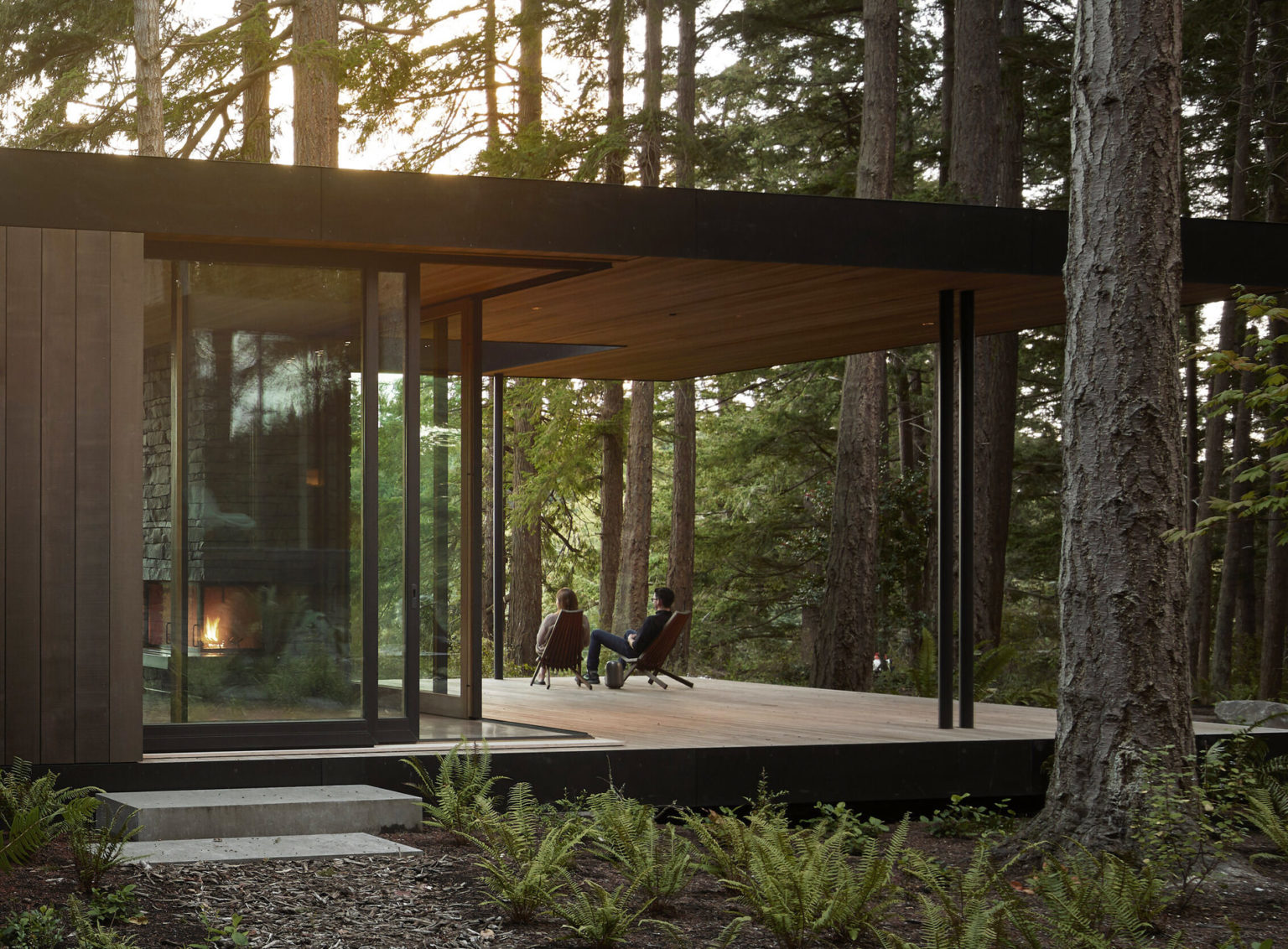 Whidbey Island House. Etat de Washington — de traverse