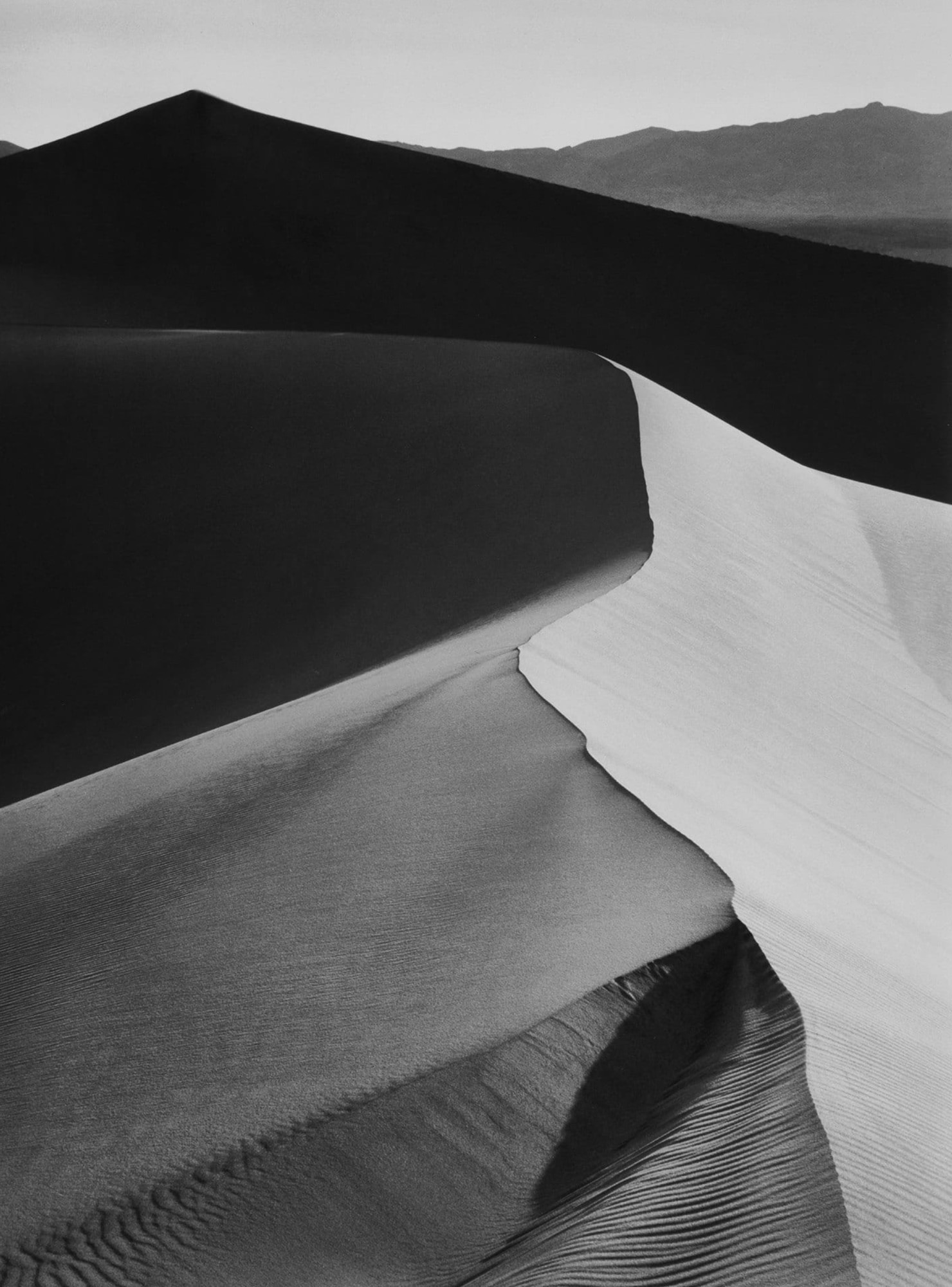 Ansel Adams Sand Dunes Sunrise Death Valley National Monument California 1948