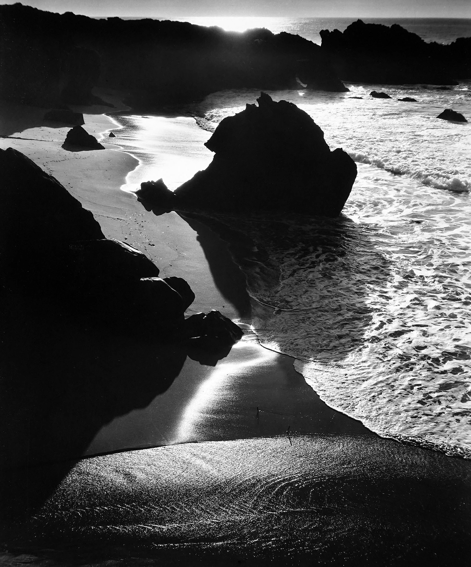 Brett Weston Photographie Big Sur Coast Californie 1965