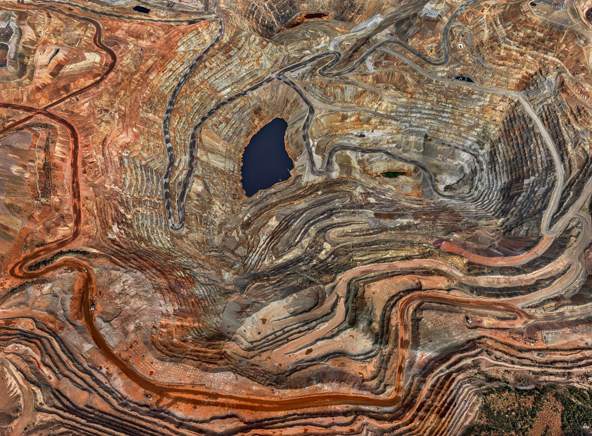 Edward Burtynsky Photographie Chino Mine No5 Silver City New Mexico USA 2012