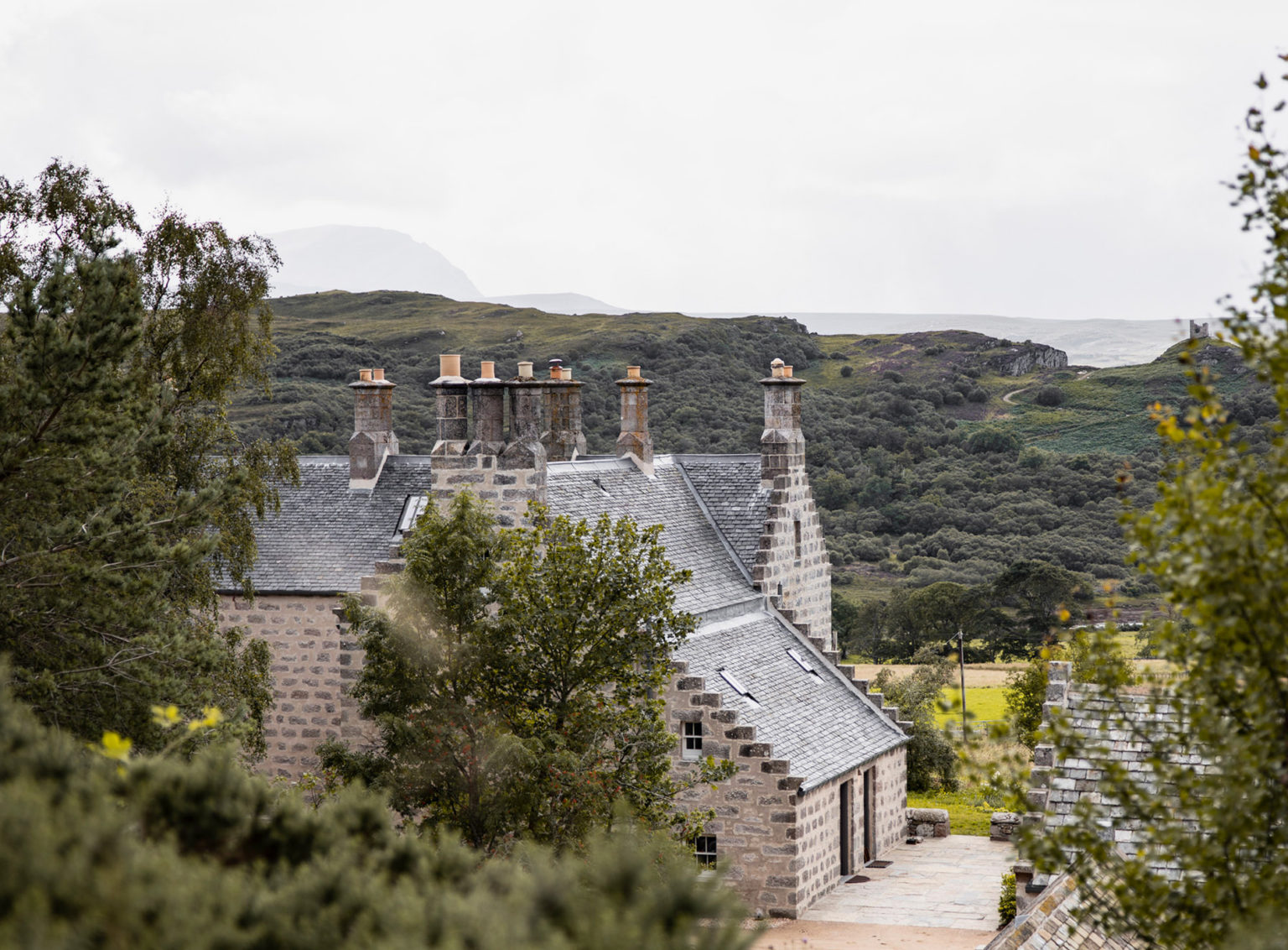 Lundies House (Tongue) Highlands. Ecosse — de traverse