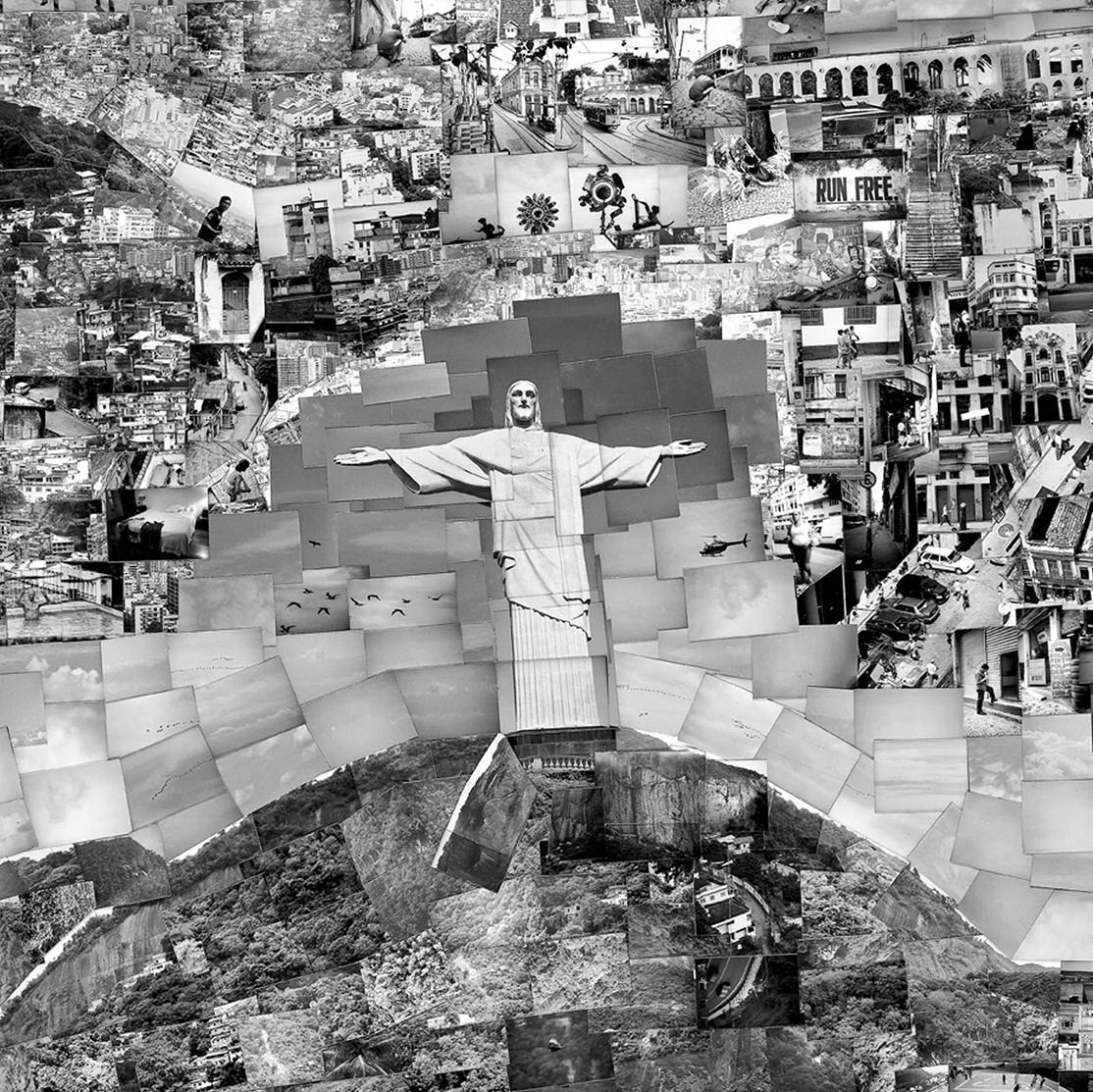 Sohei Nishino Photomontages Carte Diorama CityMaps Rio de Janeiro (Détails)