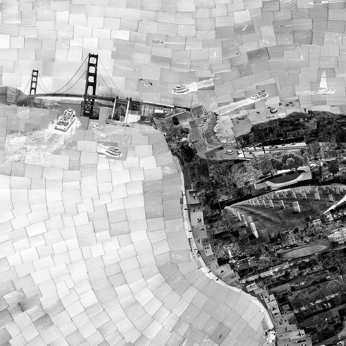 Sohei Nishino Photomontages Carte Diorama CityMaps San Francisco (Détails)