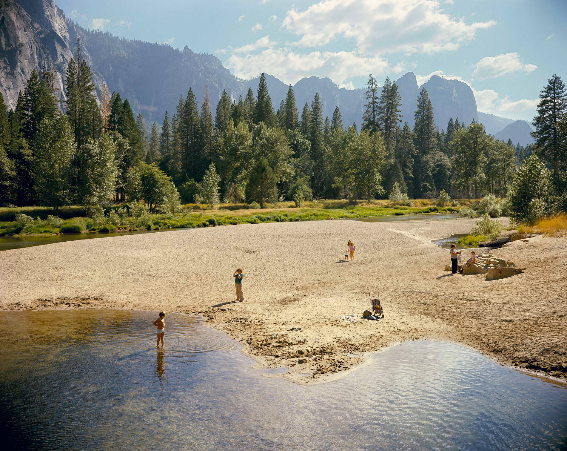 Stephen-Shore-Merced-River-Yosemite National-Park-California-August-13-1979