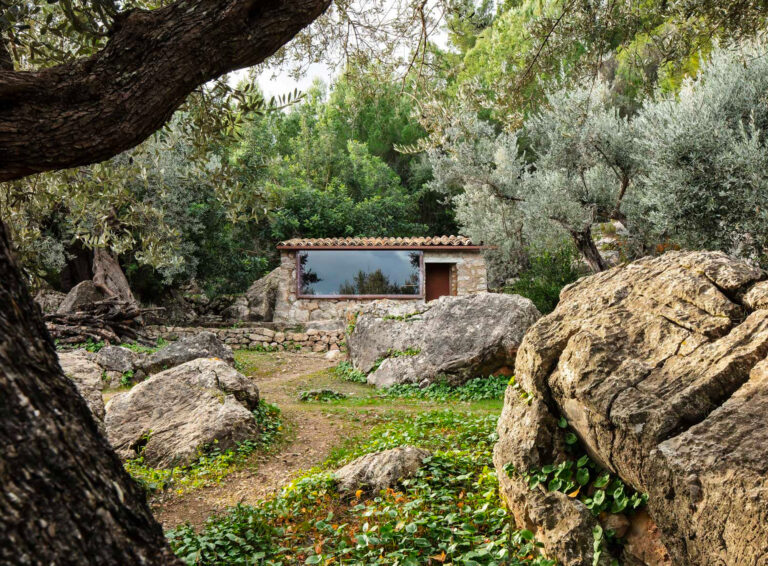 The Olive Houses, Iles des Baléares, Majorque, La Serra De Tramuntana, Espagne (Studio d'architecture : Mar Plus Ask)