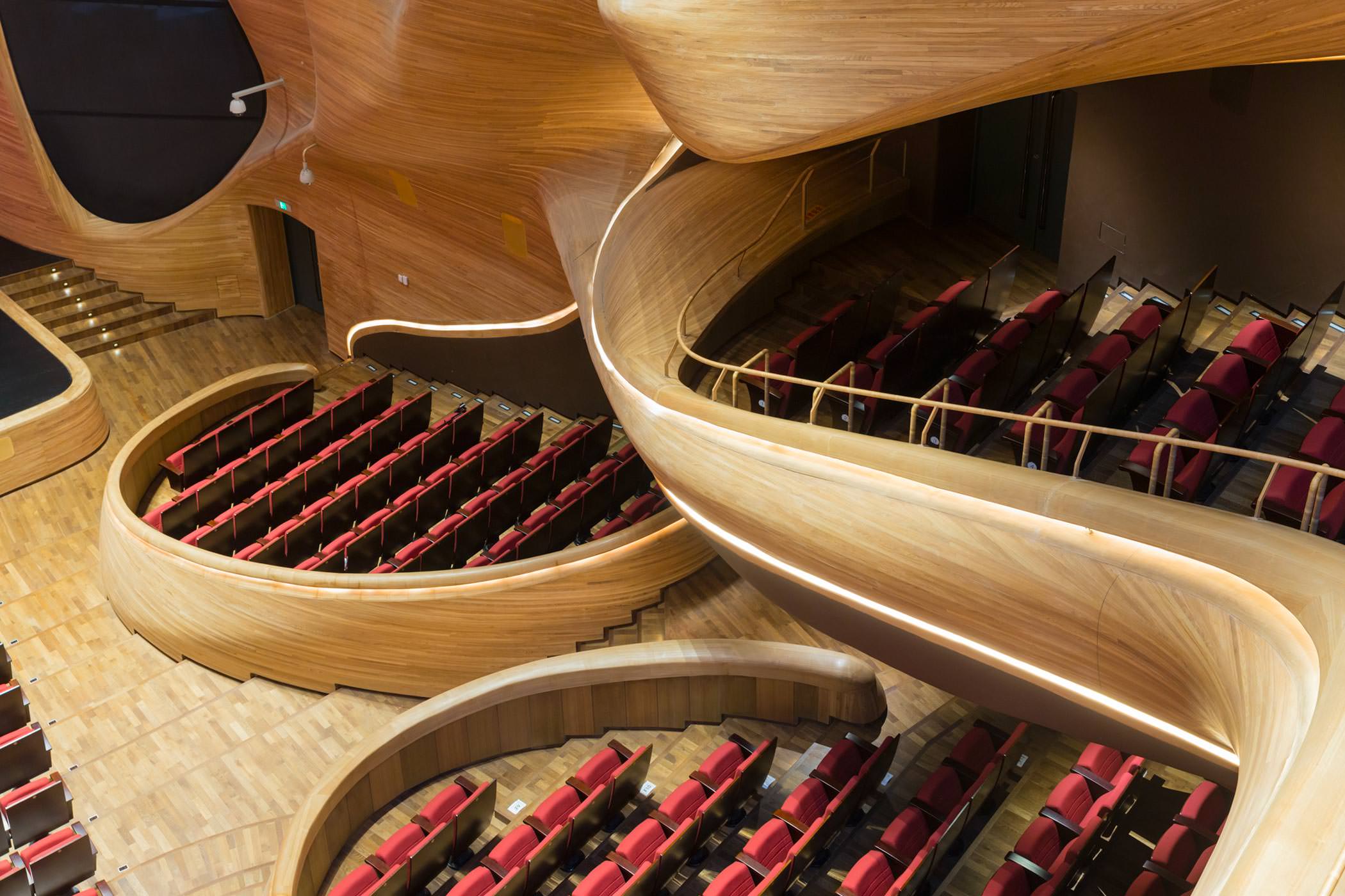 Harbin Opera House, Province du Heilongjiang, Chine, MAD Architects