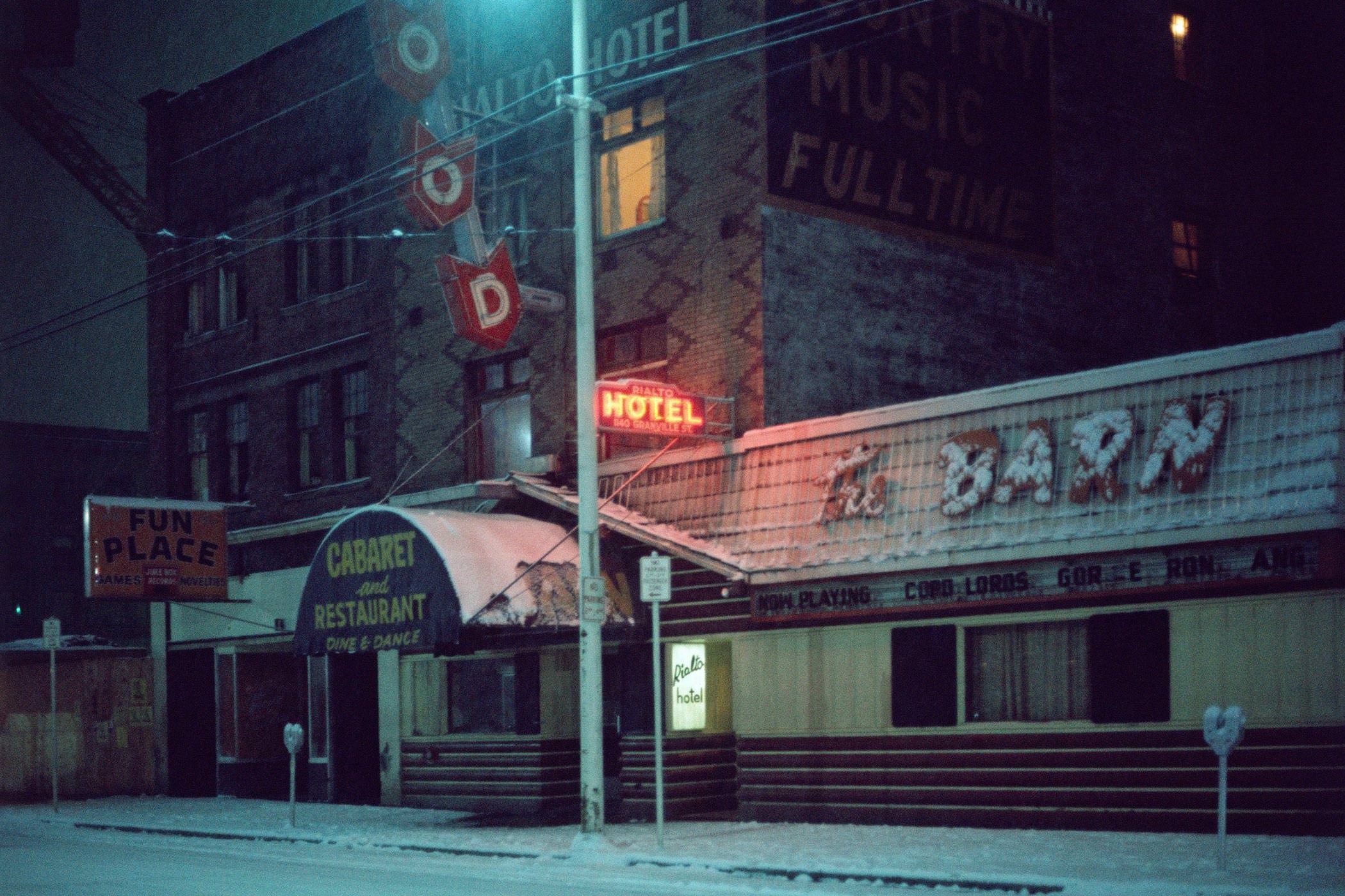 Greg Girard, Photographie, Under Vancouver, 1972-1982