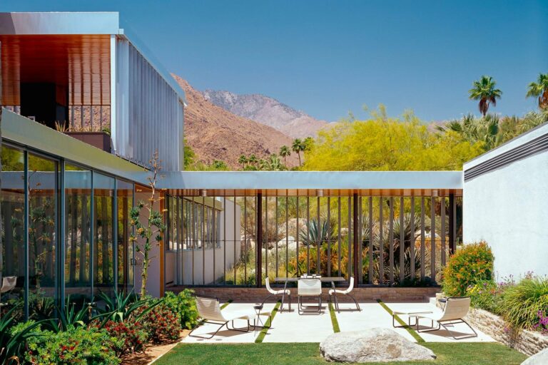 Kaufmann Desert House, Richard Neutra, Palm Springs, Californie, USA